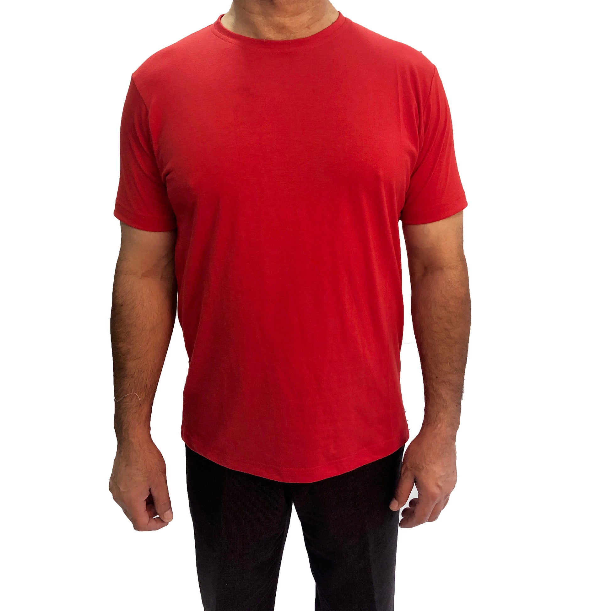 plain-red-t-shirt-for-men-for-gym