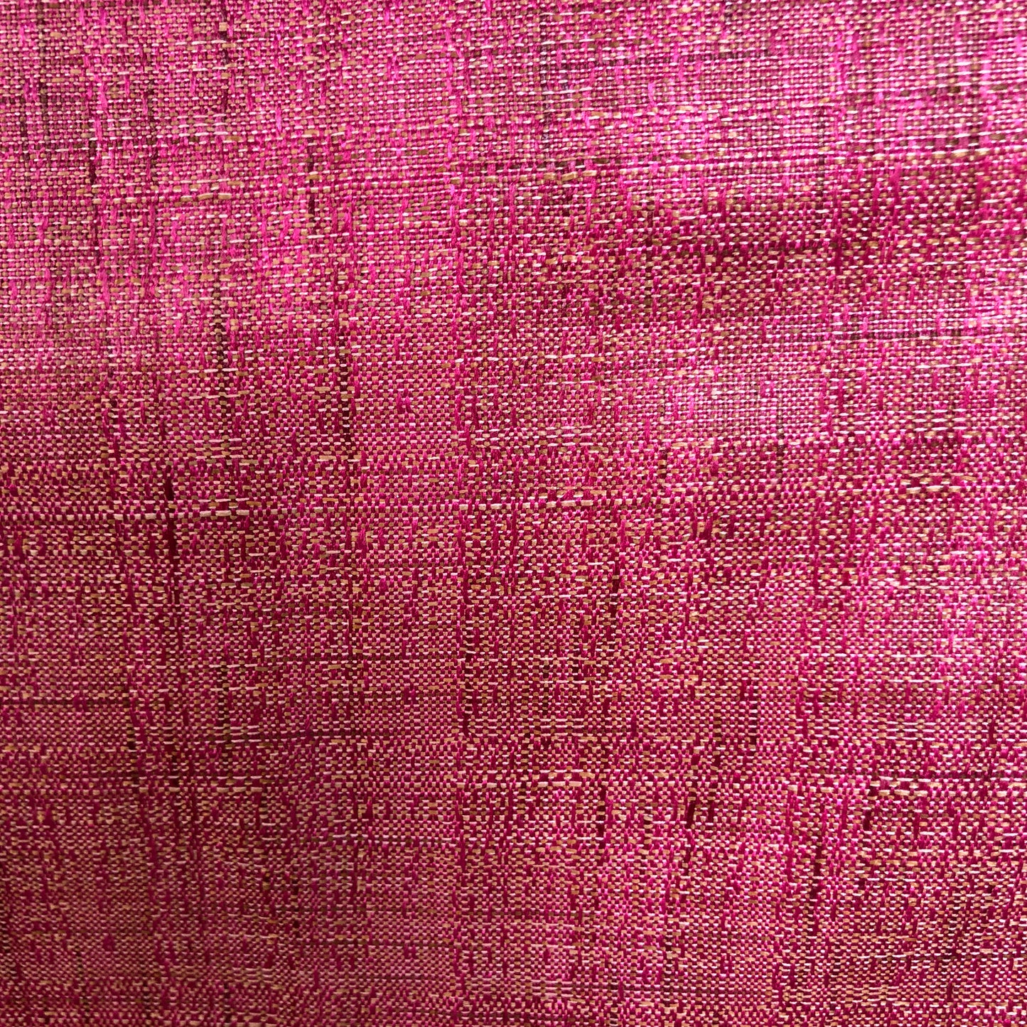 Handspun Cotton Silk Pretty Pink Fabric