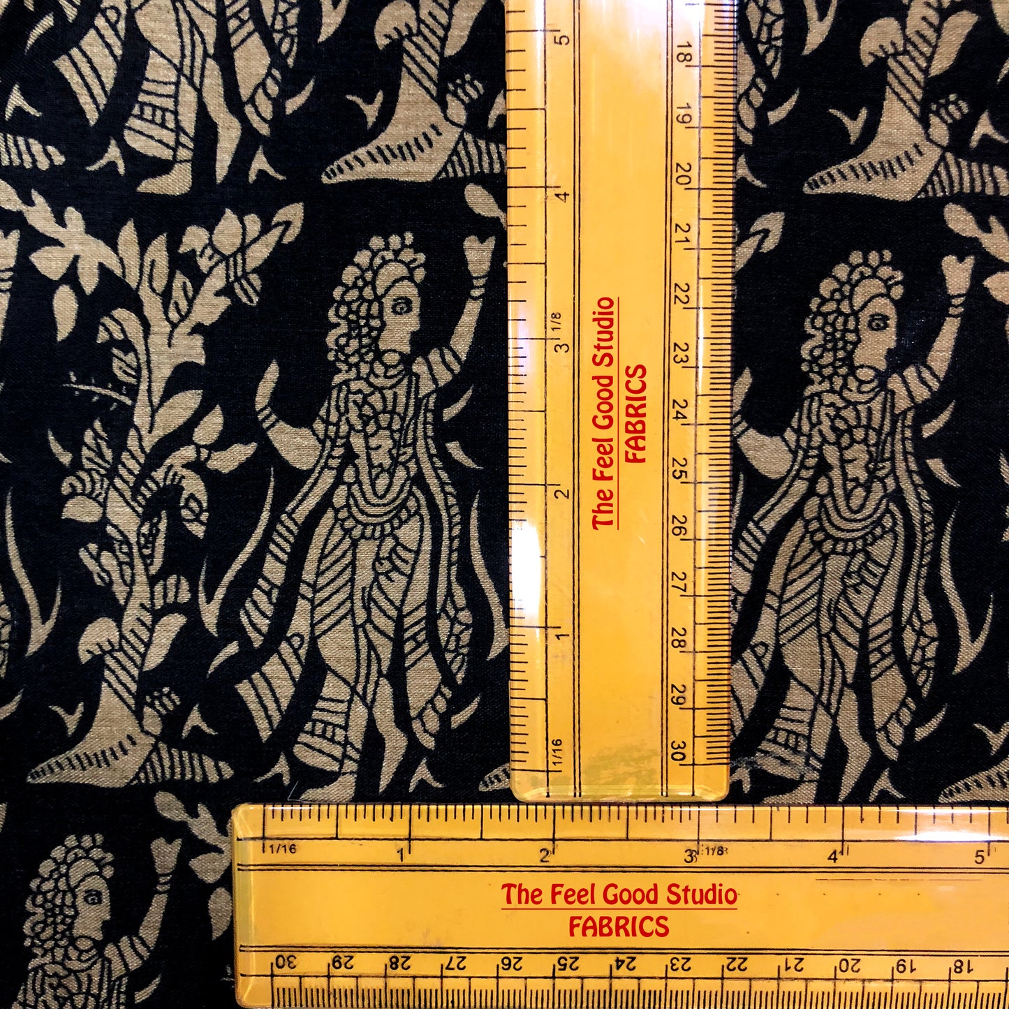 Tusser Silk Khajurao Print