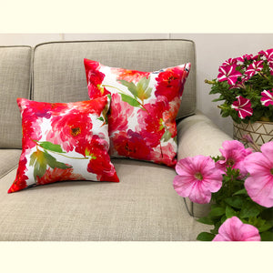 pink and white floral cushions online