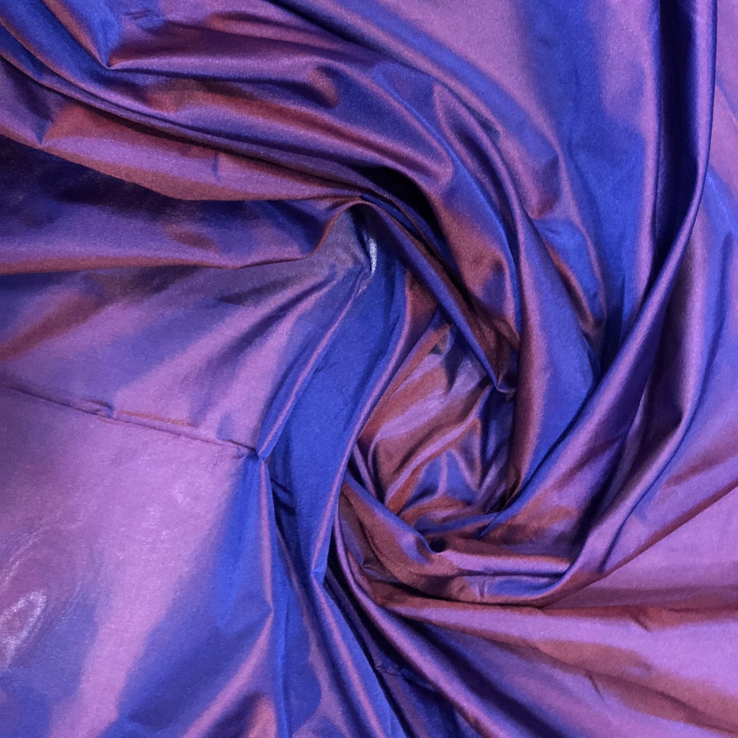 Perwinkle Purple Chennai Silk Fabric With Blue Sheen