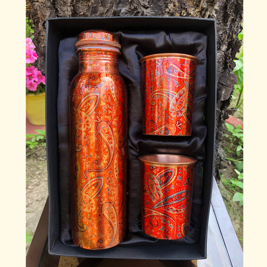 highest quality copper bottle & glass sets online housewarming gifts