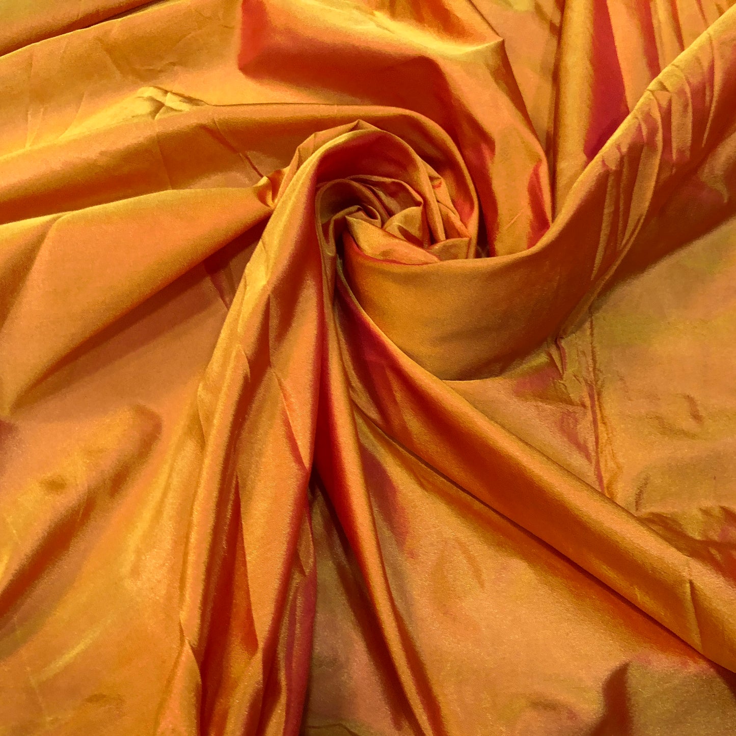Mustard Yellow Chennai Silk Fabric