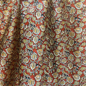 Tusser Silk Teen Patti Print